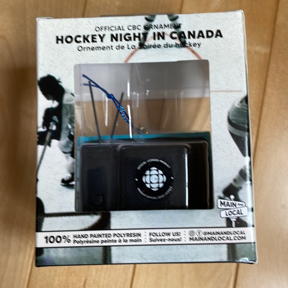🇨🇦 Main and Local Hockey Night in Canada Ornament Collector’s Edition. NIB - Picture 3 of 6